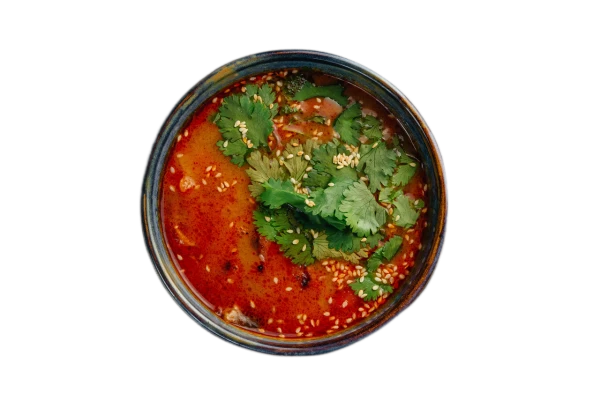 Том ям с креветкой