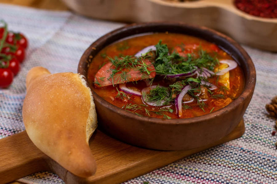 Суп Мясо по-мегрельски (мал.)