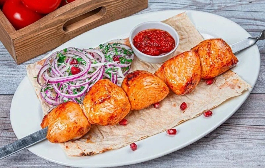 ШАШЛЫК ИЗ КУРИЦЫ «МЯКОТЬ»