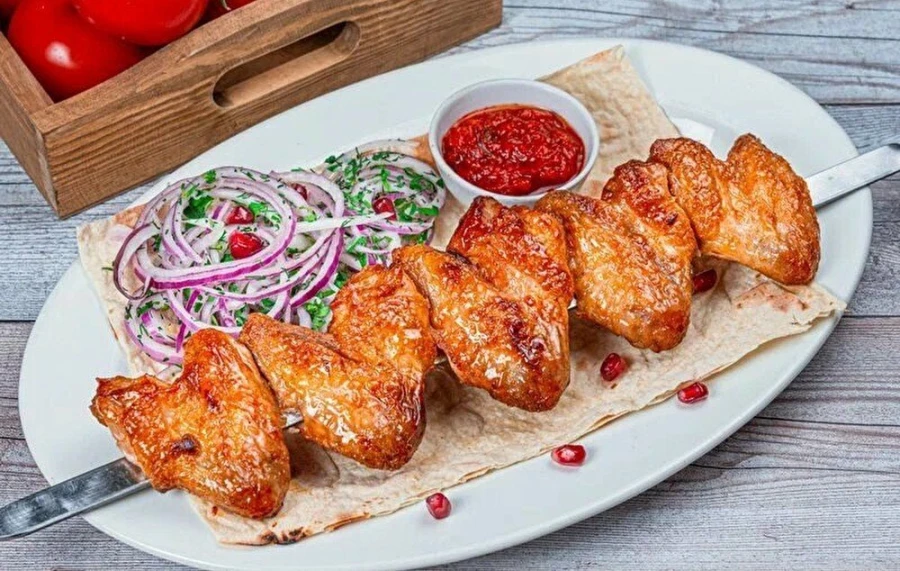 ШАШЛЫК ИЗ КУРИЦЫ «КРЫЛЫШКИ»