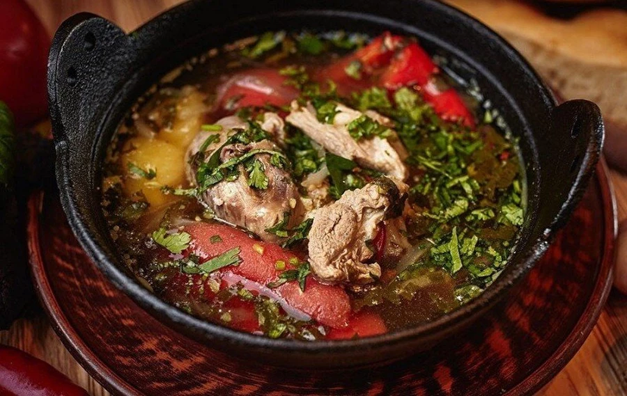 ХАШЛАМА ИЗ БАРАНИНЫ (ШУРПА)