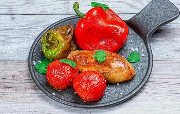 ОВОЩИ НА МАНГАЛЕ