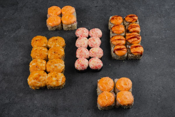 Сет запеченый