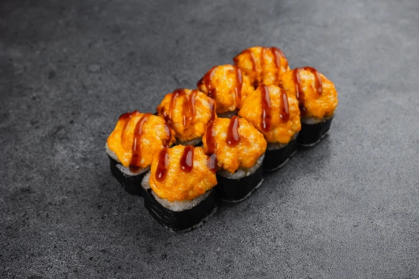 Запеченный с лососем