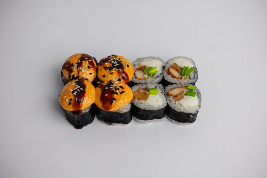 Запеченный острый с курицей