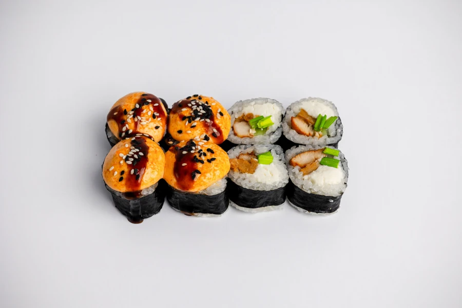 Запеченный острый с курицей