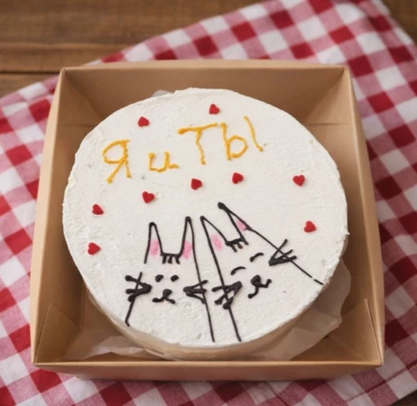 Бенто Молочная девочка с клубникой