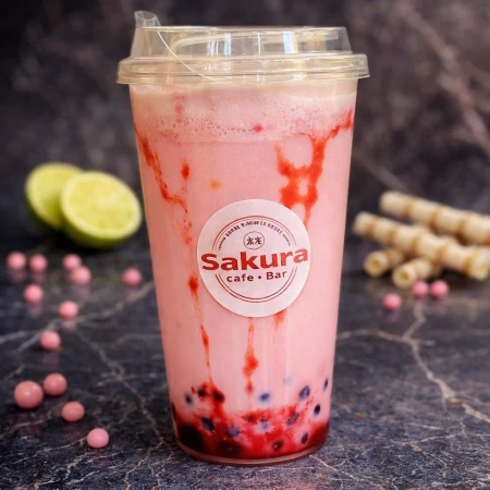 БАБЛ МИЛК клубника-черника