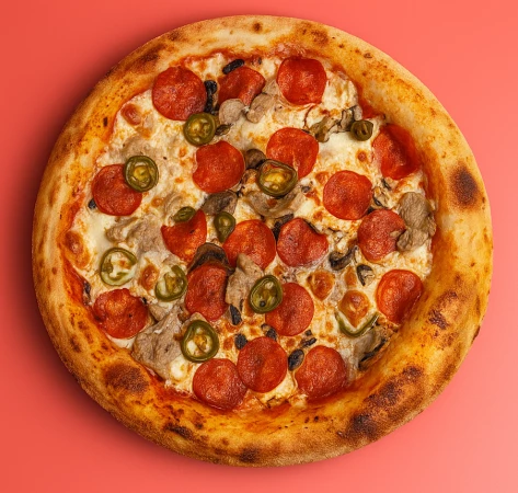 Пицца Халапеньо (острая) большая