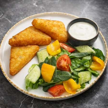 Зк Хашбрауны с овощами