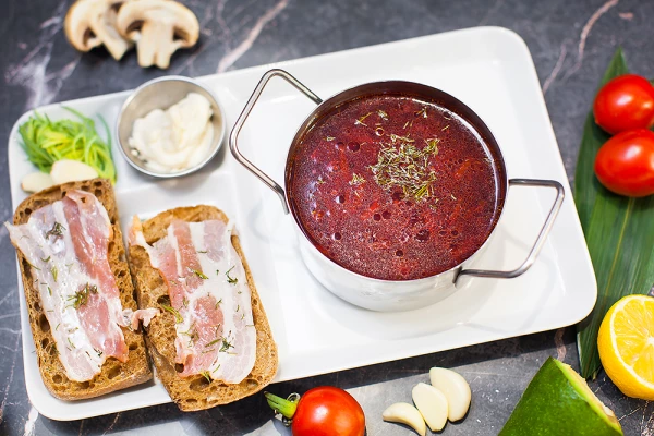 Суп Борщ с телятиной новый