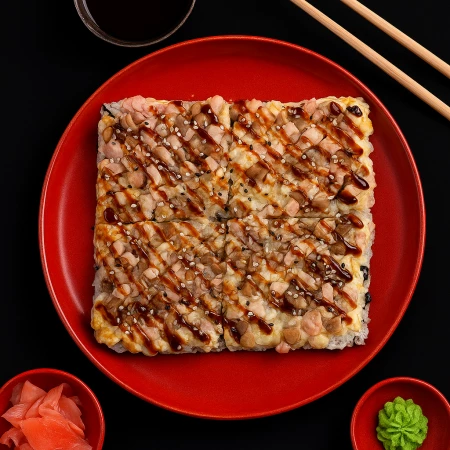 Суши пицца Тори Унаги