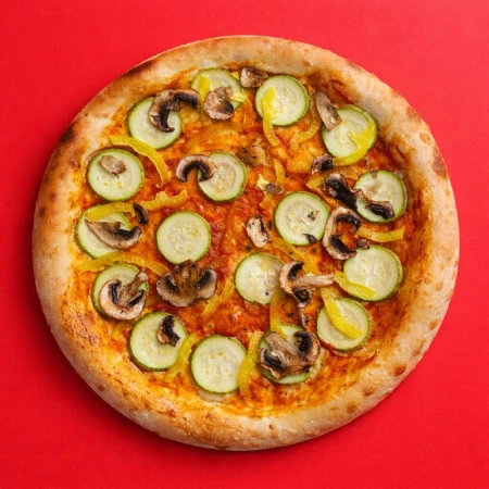 Пицца постная средняя