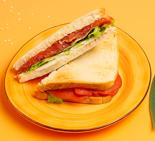 Сэндвич с лососем