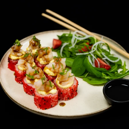 Ролл Гейша с креветкой