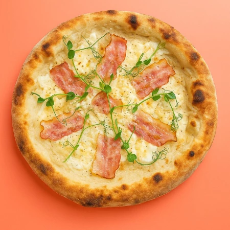 Пицца Карбонара большая