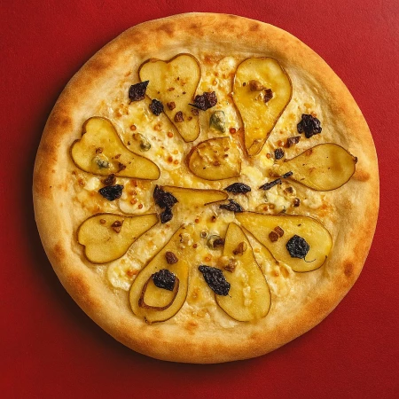 Пицца С грушей и дорблю средняя