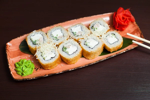 Ролл Жареный с курицей