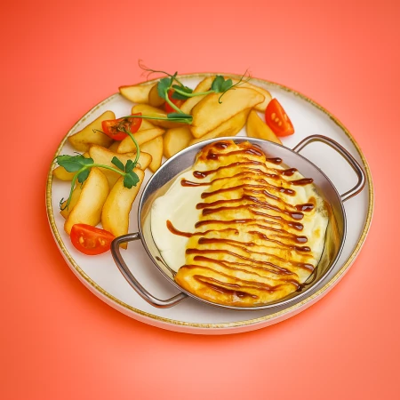 Кижуч под сырной шапочкой