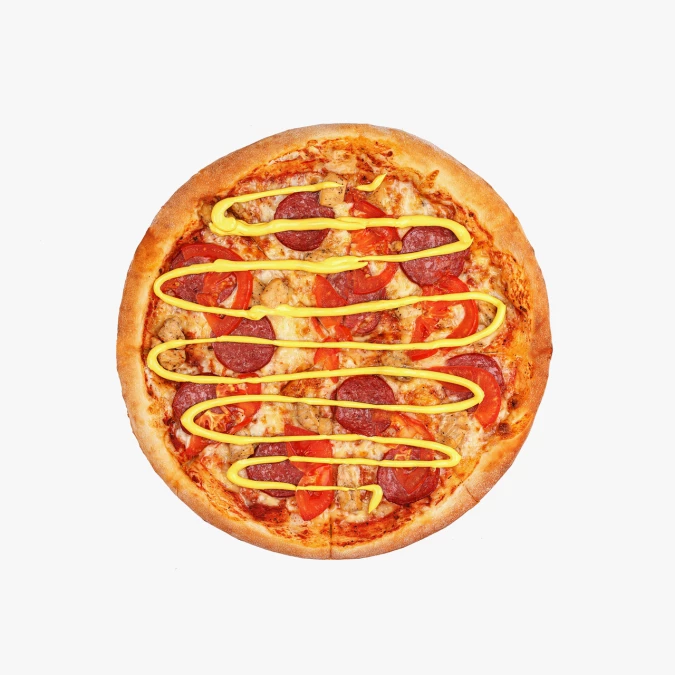 Пицца Курица-салями