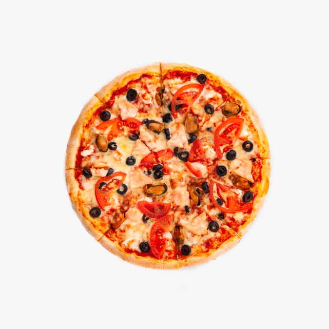 Пицца С морепродуктами