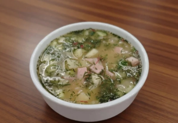 Окрошка с квасом