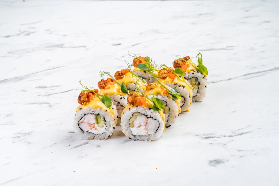 Креветка-васаби крем-манго