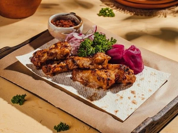 Шашлык из куриных крыльев