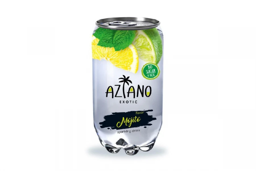 Напиток Aziano Мохито газированный, 350мл