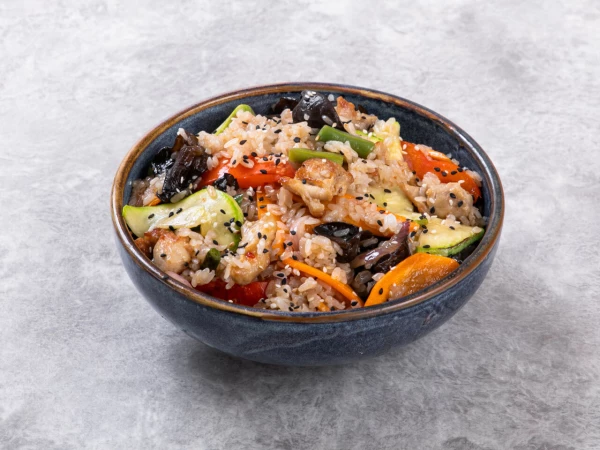 Wok Рис с курицей