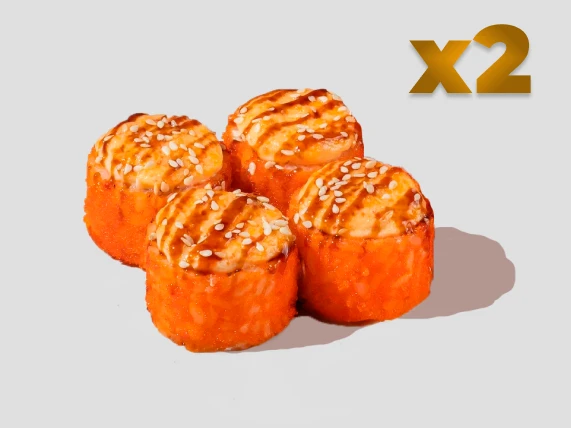 Половинка Запеченная калифорния 1+1