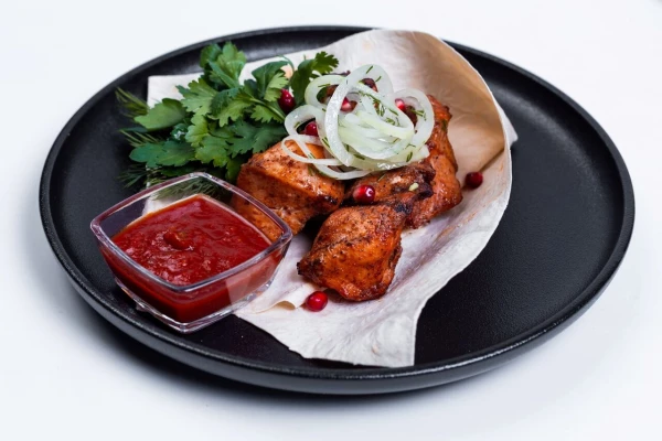 Шашлык из куриного филе