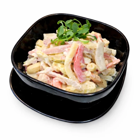 Салат с ветчиной 