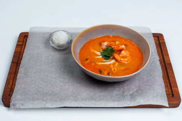 Суп Том ям с морепродуктами