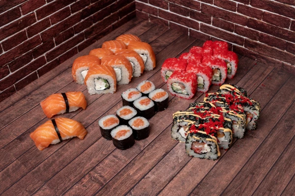 Сет ТРИ ЛОСОСЯ