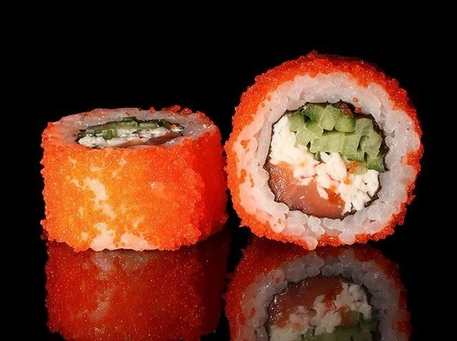 Калифорния лосось краб