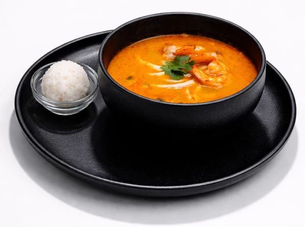 Том Ям с морепродуктами 