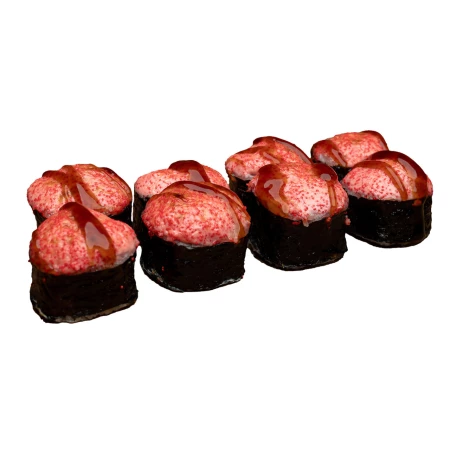 Запеченный ролл с креветкой