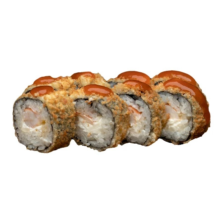 Горячий ролл с креветкой