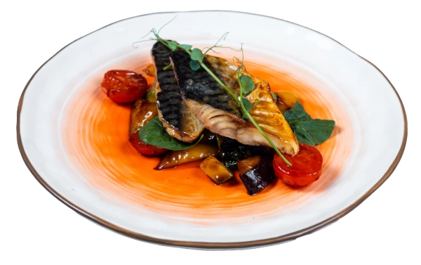 Скумбрия с песто 