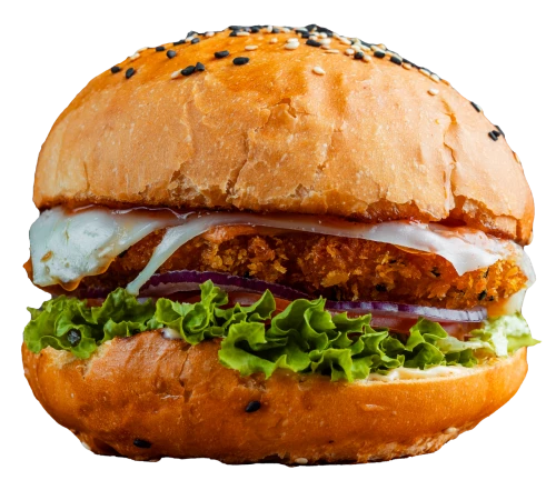 Бургер с куриным филе