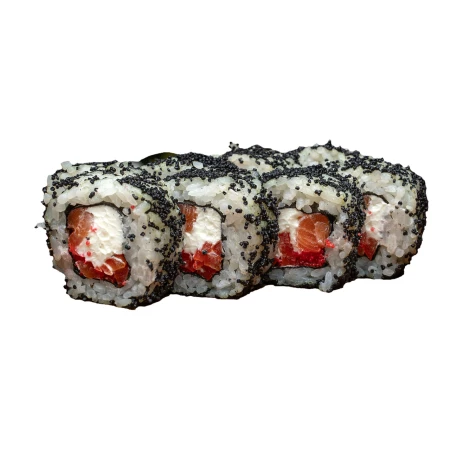 Фирменный ролл с лососем