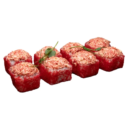 Ролл с креветкой и крабом