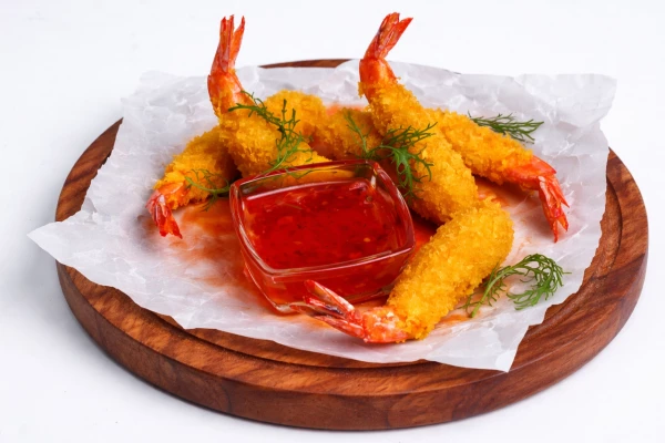 Креветки в хрустящей панировке