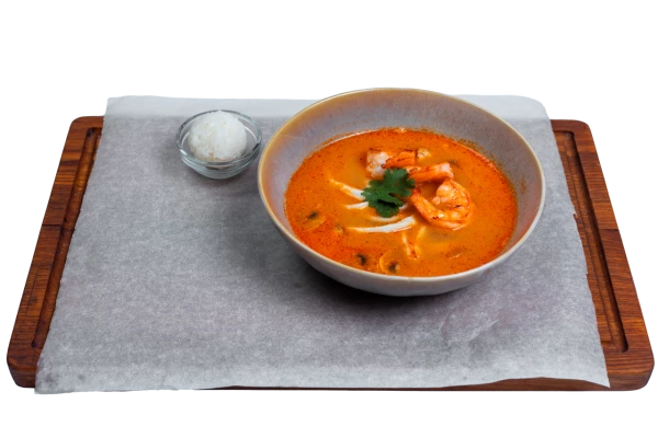 Том Ям с морепродуктами 