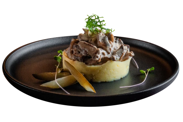 Бефстроганов из телятины