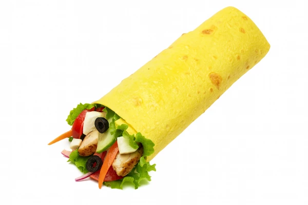 Шаурма Греческая с курицей в лаваше