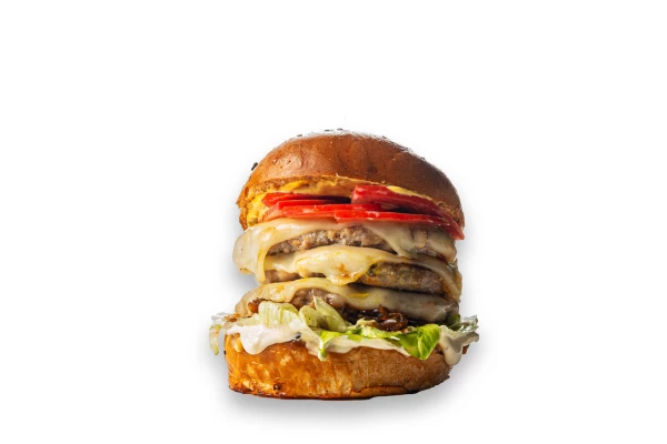 Кинг бургер с курицей