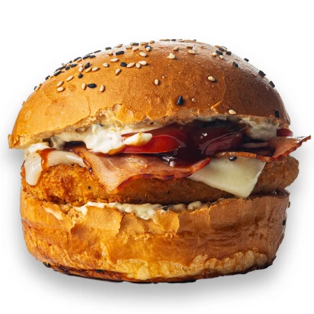 Барбекю чикен бургер