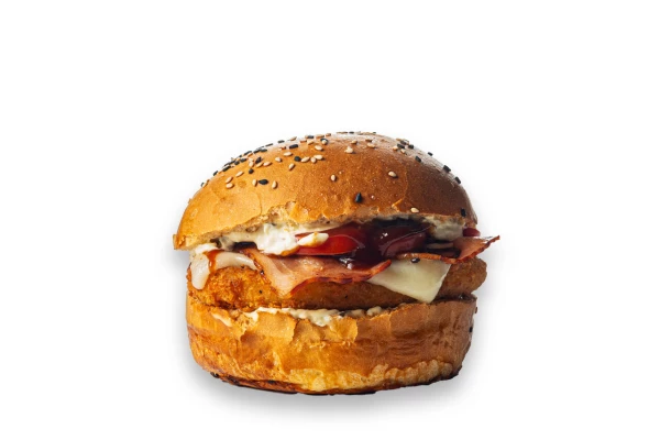 Барбекю чикен бургер